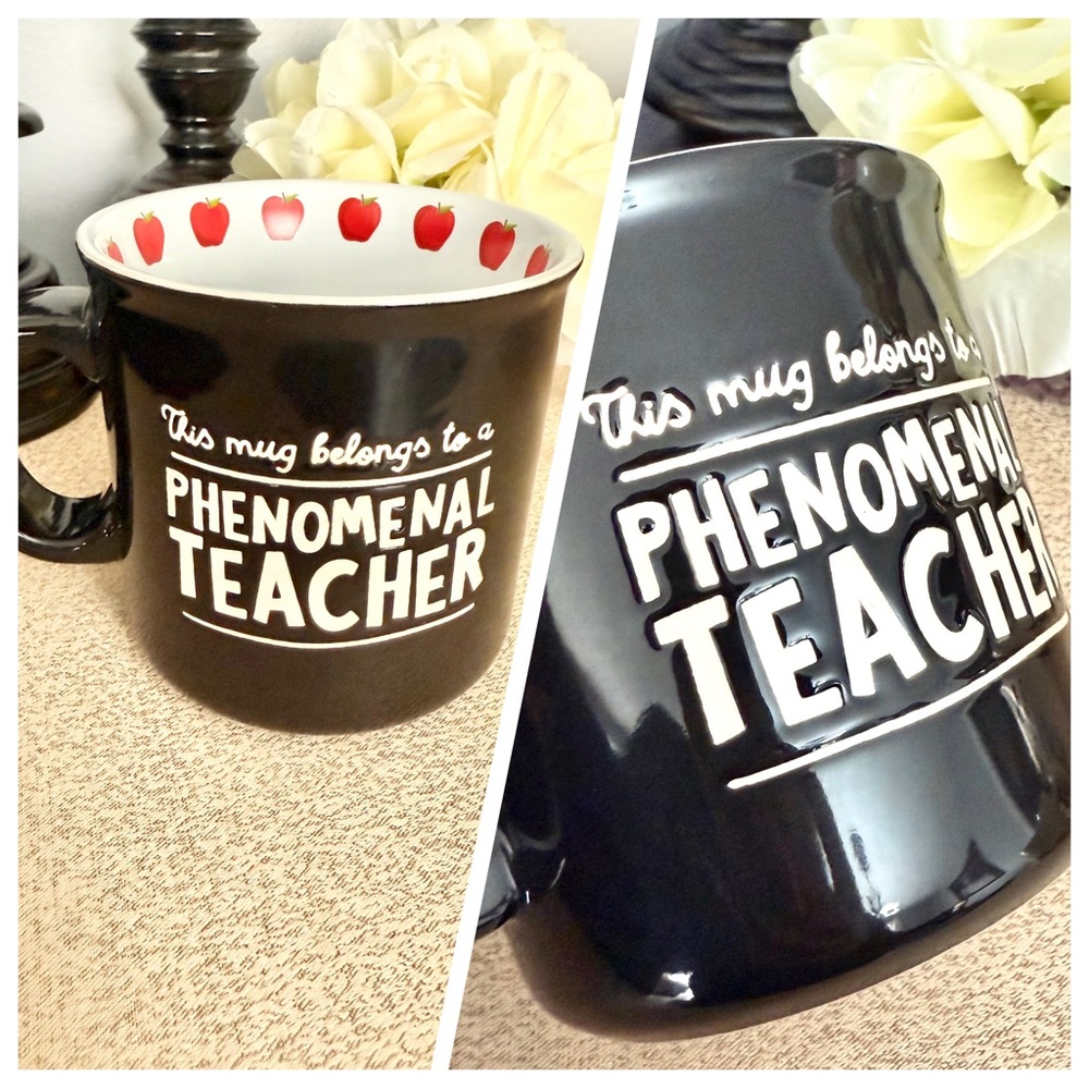NWT This Mug Belongs To A Phenomenal Teacher Ceramic Mug